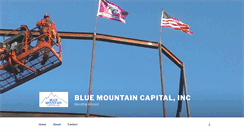 Desktop Screenshot of bluemountaininc.com